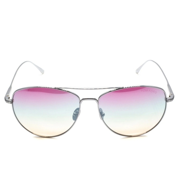 NWT Tom Ford MILLA TF784 16Z Titanium Unisex Sunglasses